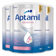【澳洲直邮】Aptamil爱他美 Pro Syneo 防湿疹抗过敏适度水解奶粉 900g（12+） 新包装 3桶